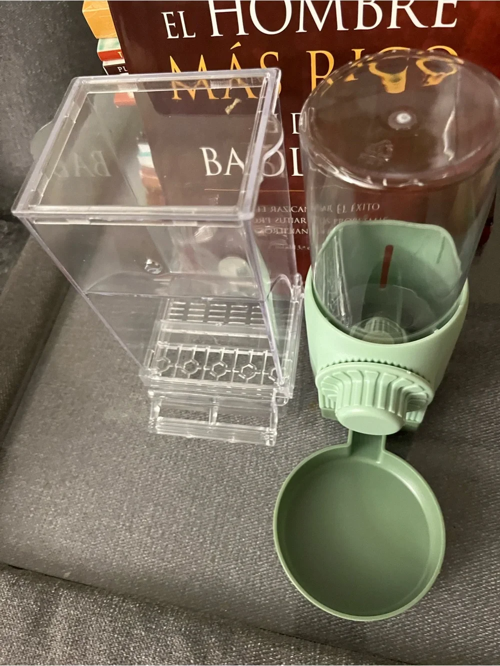 Mint Green Automatic Pet Feeder Dispenser